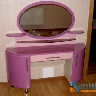 мебель для девочки в розовых тонах
